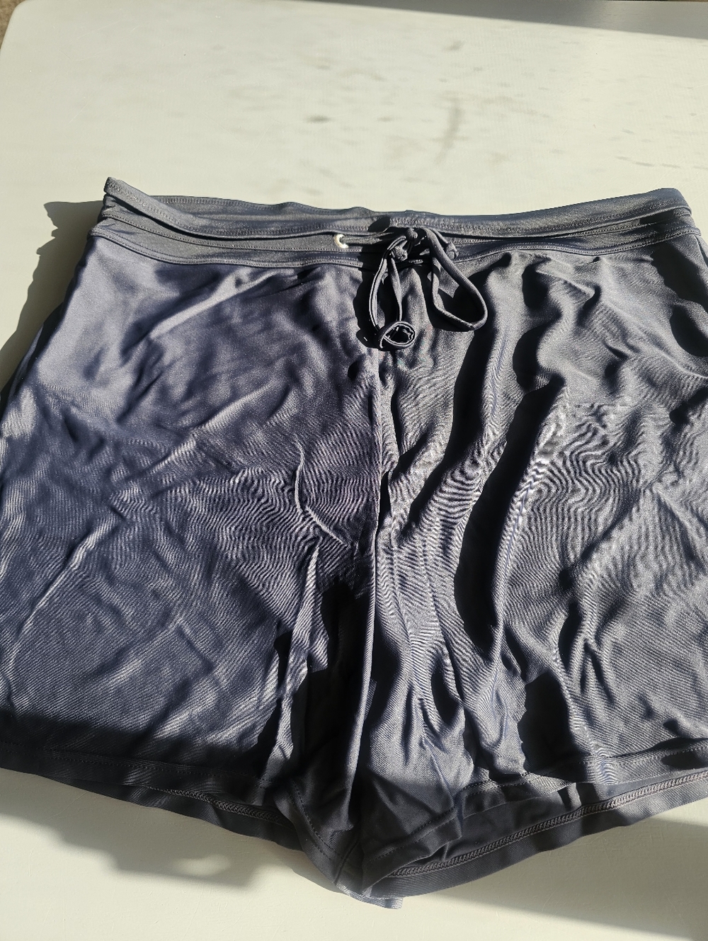 Womens Black Swim Shorts Sz 2x